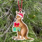 Wooden Christmas Decoration | Hopping Kangaroo Wooden Christmas Decoration | Hopping Kangaroo